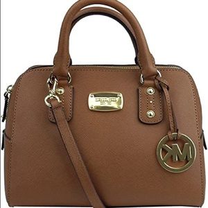 Michael Kors Saffiano Satchel